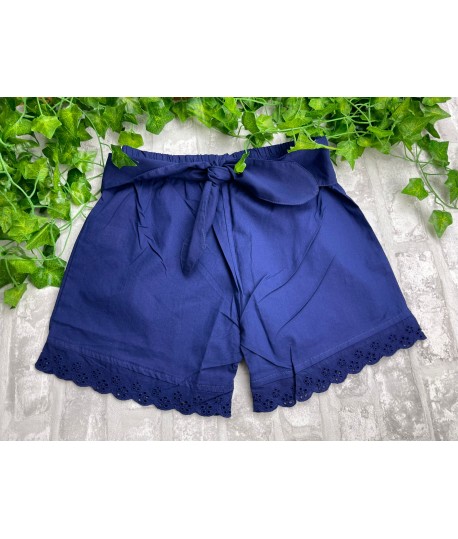 Pantalón corto tira bordada 226005