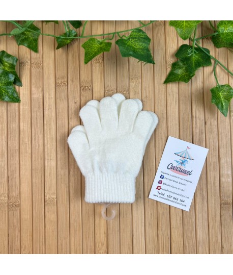 Guantes Lana BEIGE