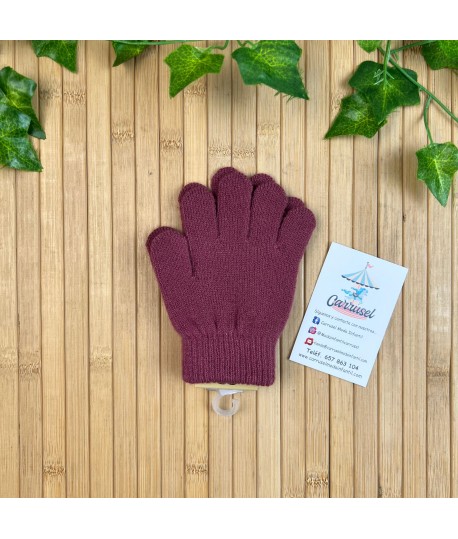 Guantes Lana BUGANVILLA