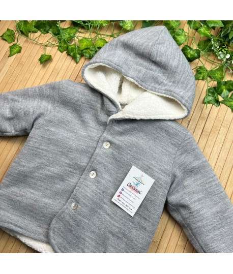 Abrigo 14006 GRIS