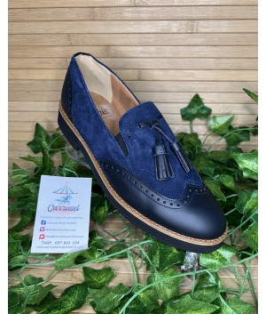 Zapato Oxford Marino