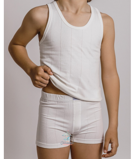 Conjunto Bóxer 4952 Blanco