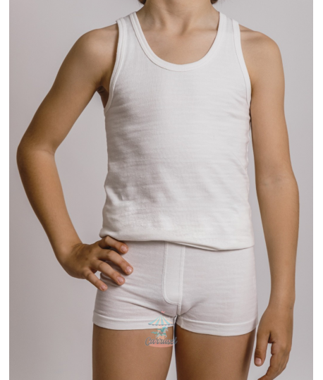 Conjunto Bóxer 4981 Blanco