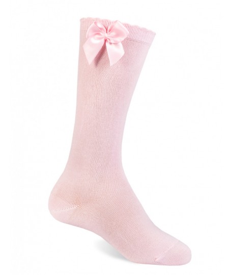 Calcetín Alto Lazo ROSA
