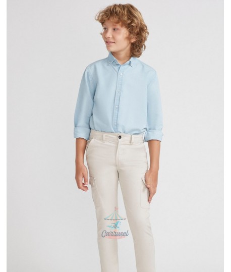 Pantalón Cargo Beige 95061