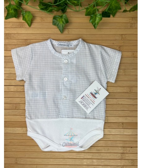 Bodi Camisa 19062 Celeste