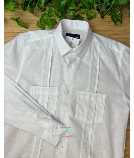 Camisa Cubana Blanca