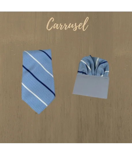 Corbata celeste