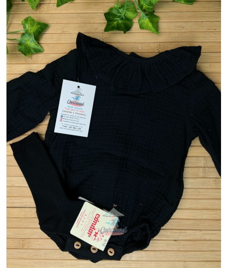 Pelele Bambula 5103 Negro