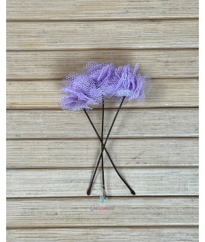 Pincho Flor Tul 6574