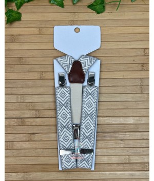 Tirantes Étnico 16/30 Gris