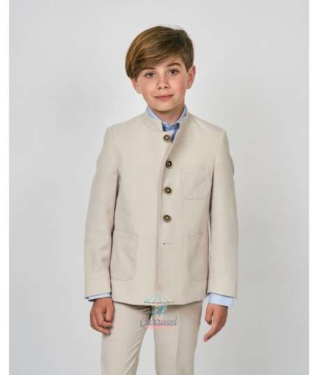 Traje de Chaqueta Lino