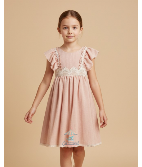 Vestido 40165 Rosa