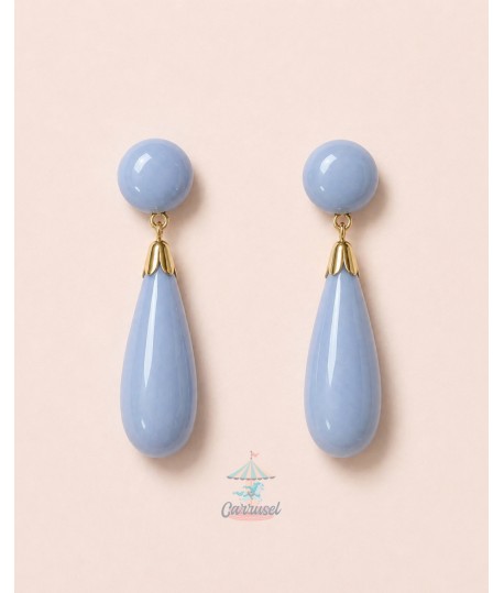 Pendiente 980143 Celeste