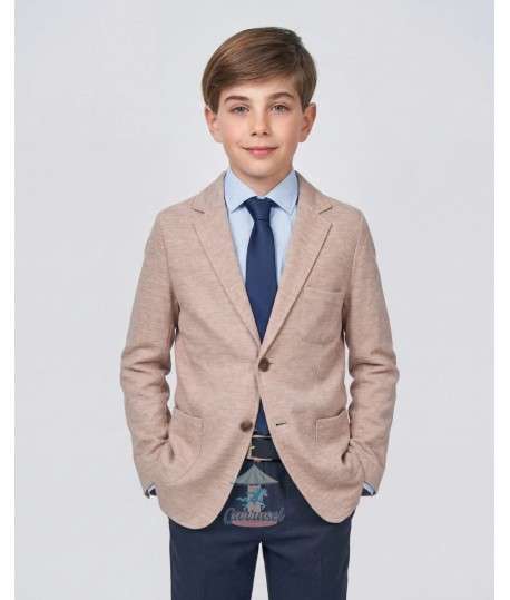 Chaqueta Punto Turrón