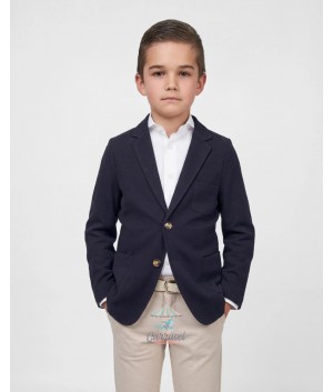 Chaqueta Punto Marino