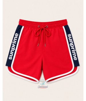 Bermuda Baño 6010 Rojo