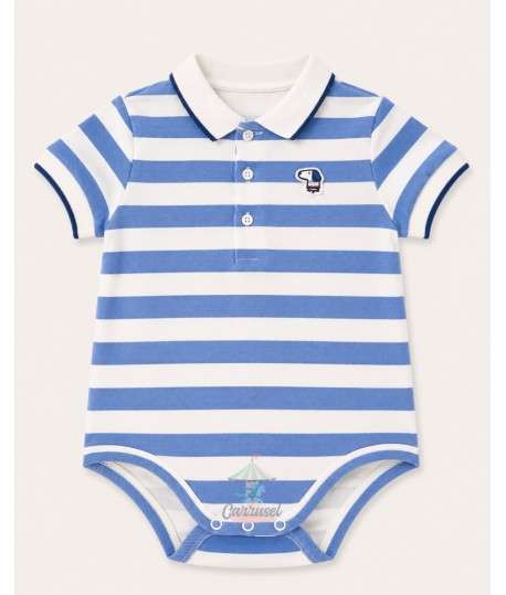 Bodi Polo 1709 Celeste