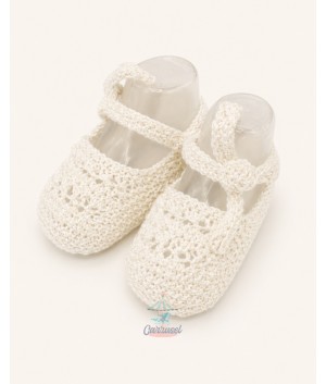 Patuco Hilo Calado Beige