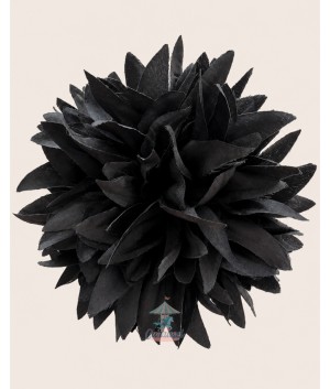 Flor Puntas Negro