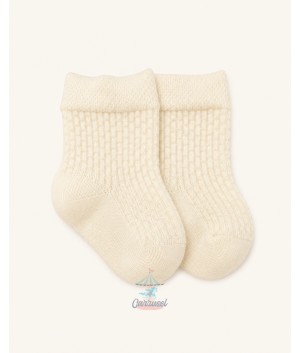 Calcetín Labrado 818 Beige