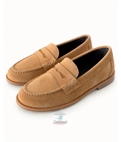 Zapato Mocasín H911 Camel