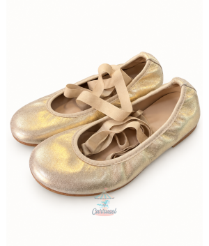Zapato Bailarina 177197 Oro