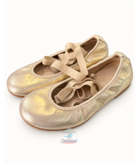 Zapato Bailarina 177197 Oro