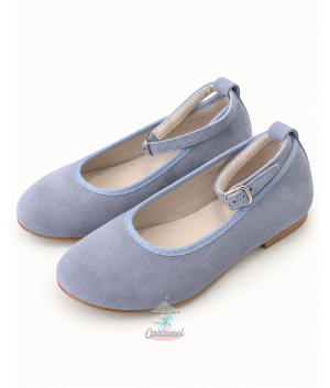Zapato Bailarina 1318 Azulado