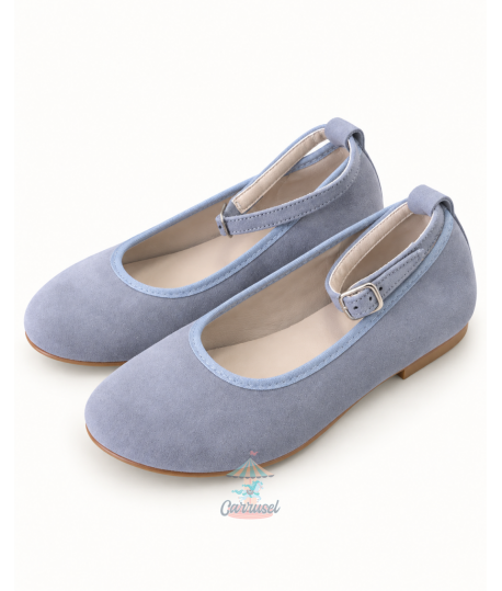 Zapato Bailarina 1318 Azulado