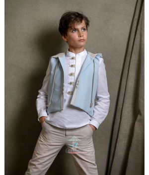 Traje de Chaleco y Camisa