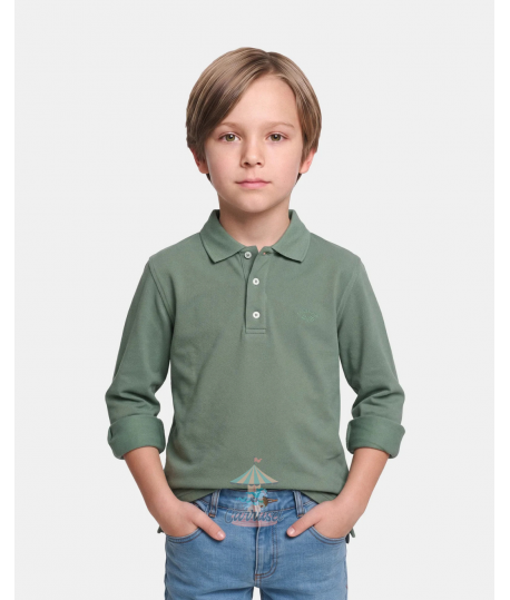 Polo 3346 Verde Liquen
