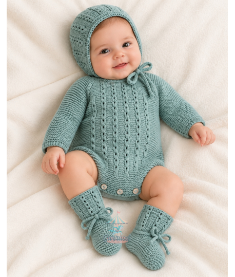 Pelele 26380 Verde Liquen