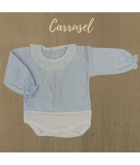 Bodi camisa hojas