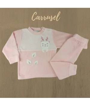 Pijama reno rosa