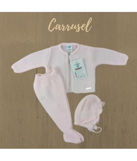 Conjunto 9135 Rosa Bebe