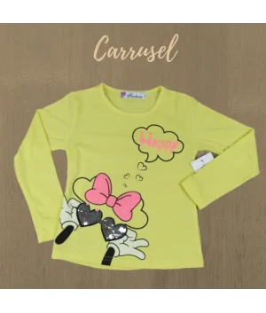 Camiseta Happy Amarilla