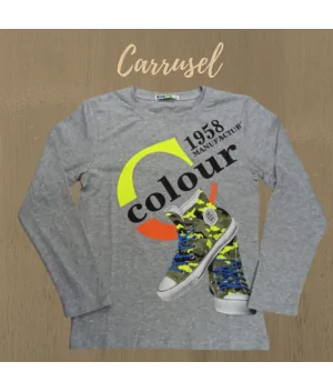 Camiseta Colour Gris
