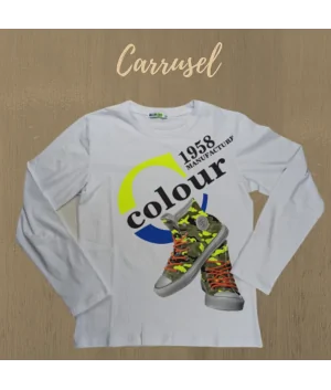 Camiseta Colour Blanco