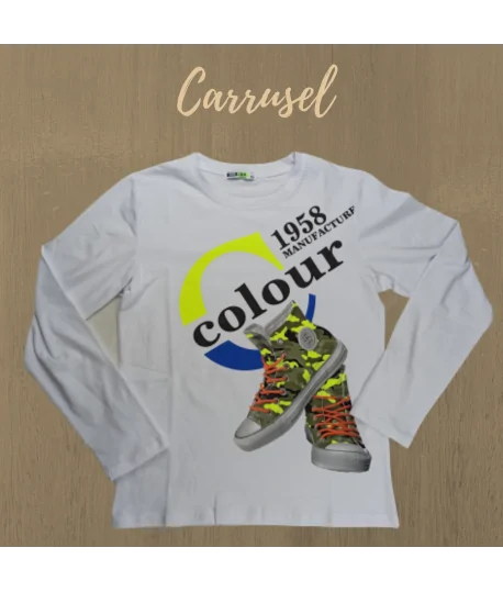 Camiseta Colour Blanco