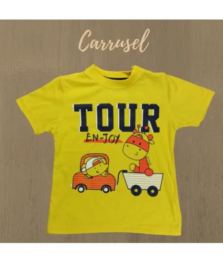 Camiseta Tour Amarillo