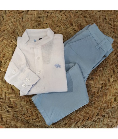 Camisa básica blanca