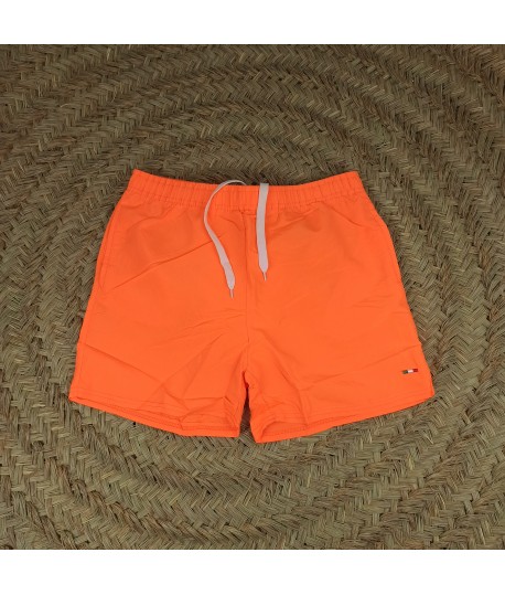 Bermuda bandera baño naranja