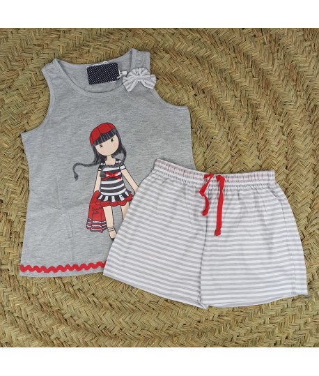 Pijama Santoro Gris