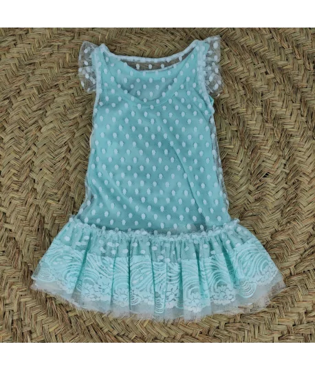 Vestido Tul Verde