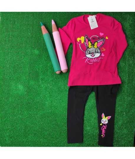 Conjunto Conejito Lentejuelas