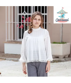 Camisa Encaje Mod. 44003